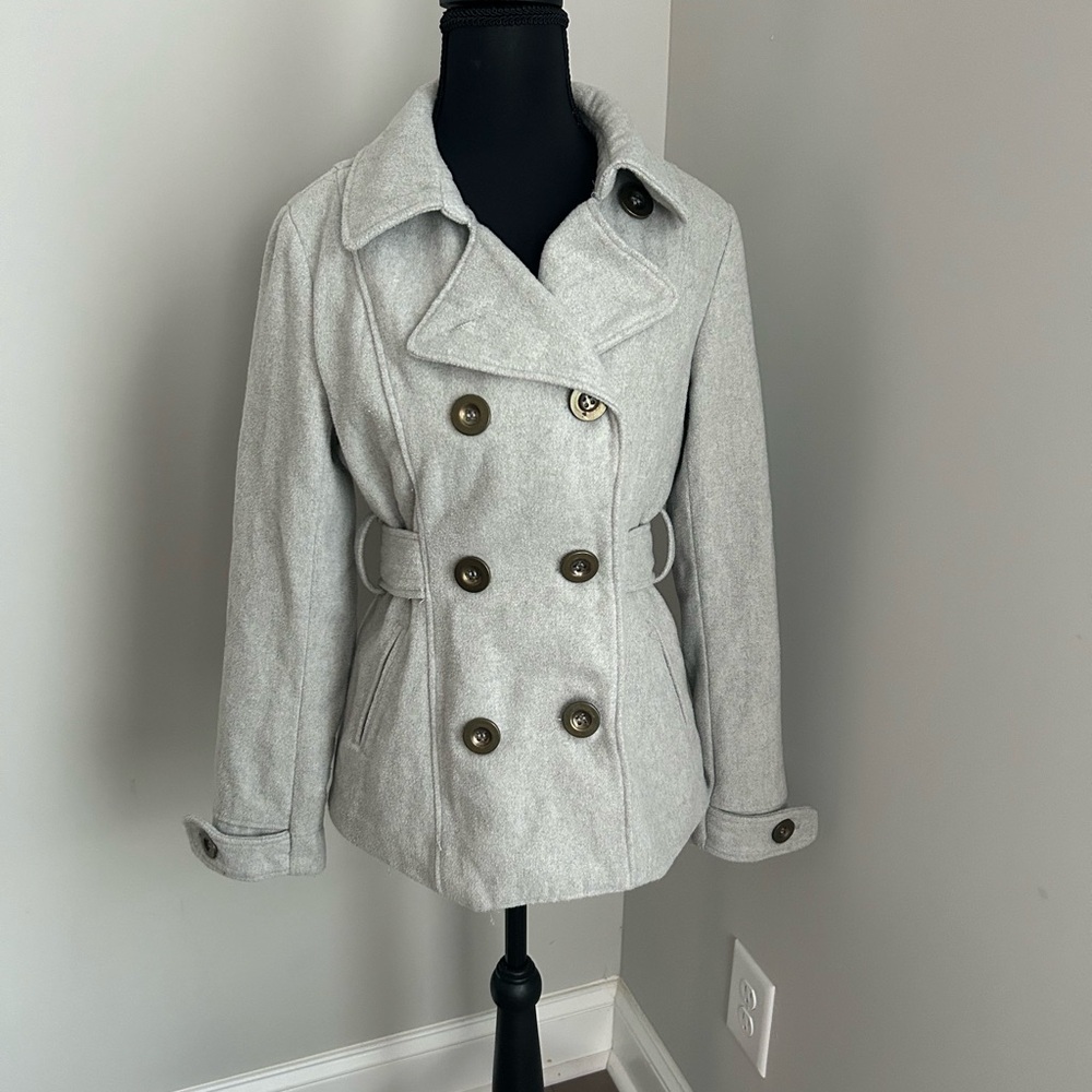Gray Pea Coat